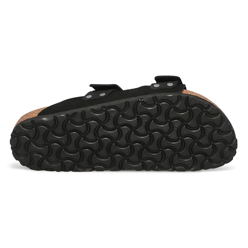 Birkenstock Uji Noir Daim/Nubuck - Étroit