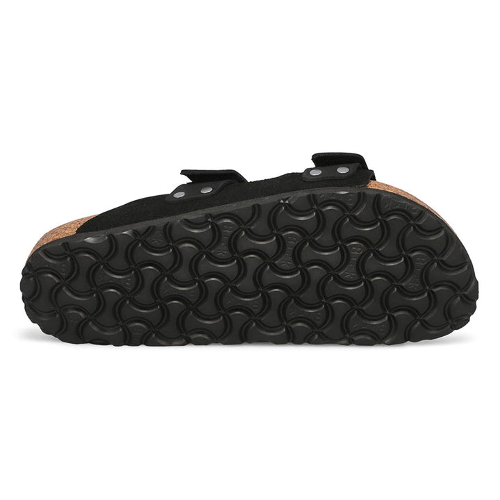 Birkenstock Uji Noir Daim/Nubuck - Étroit