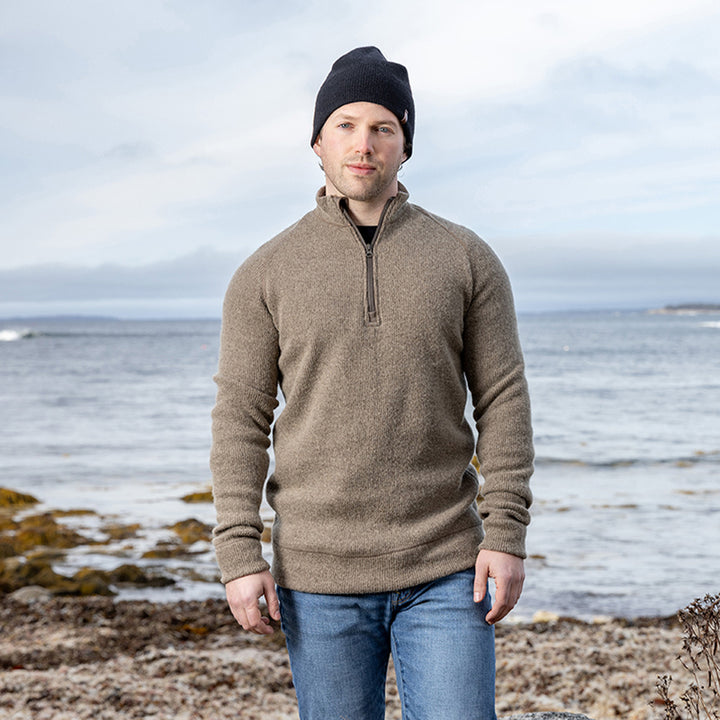 Stanfield's HERITAGE LAINE LOURDE - PULL COL ZIP