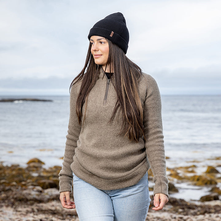 Stanfield's HERITAGE LAINE LOURDE - PULL COL ZIP