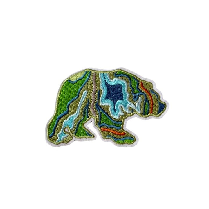 Des patchs d'ours "Dehors !"