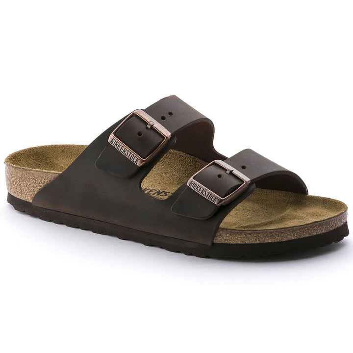Birkenstock Arizona Habana Oiled Leather Sandal - Regular