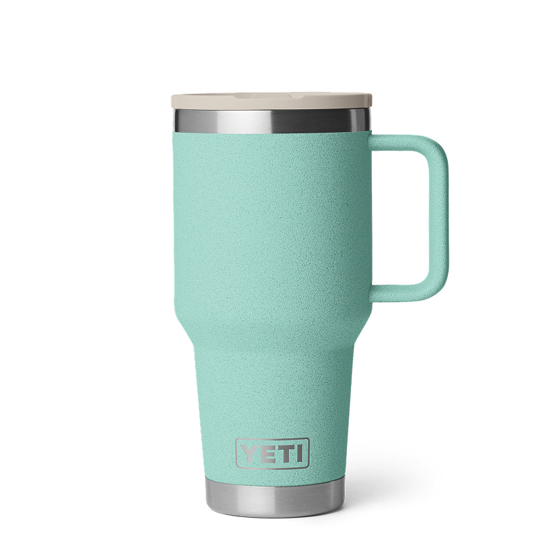 Yeti Rambler Gobelet de voyage 30 oz avec couvercle paille de couleur assortie