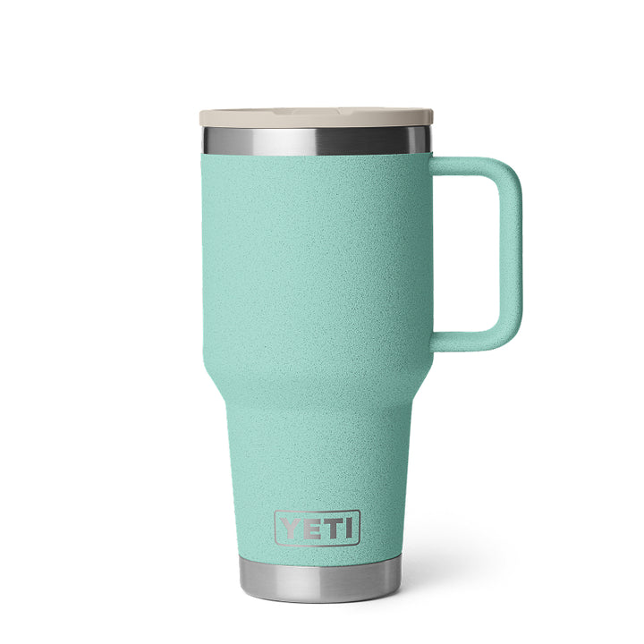 Yeti Rambler Gobelet de voyage 30 oz avec couvercle paille de couleur assortie
