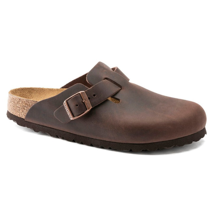 Birkenstock Boston Habana Oiled Leather - Regular