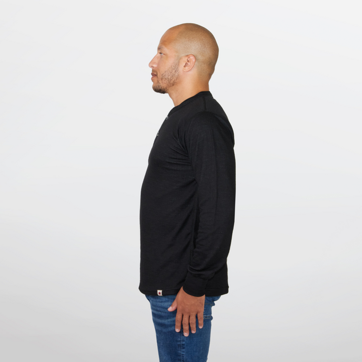 Stanfield's Men's Two Layer Merino Henley