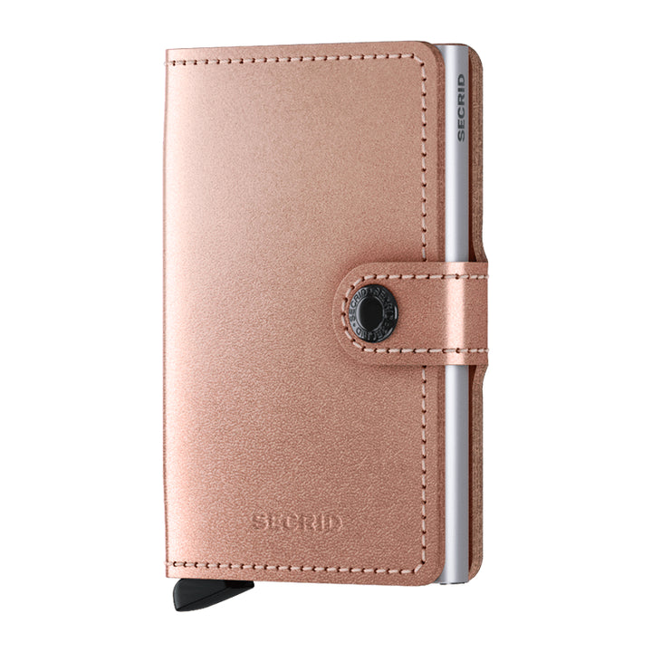 Secrid Mini Wallet - Metallic Rose