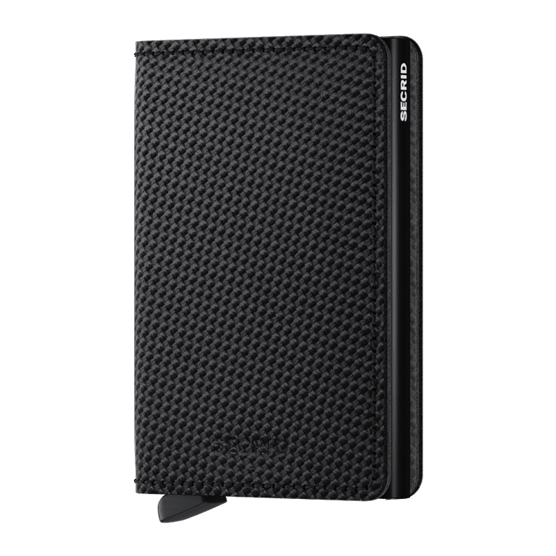 Portefeuille Secrid Slim - Noir Carbone 