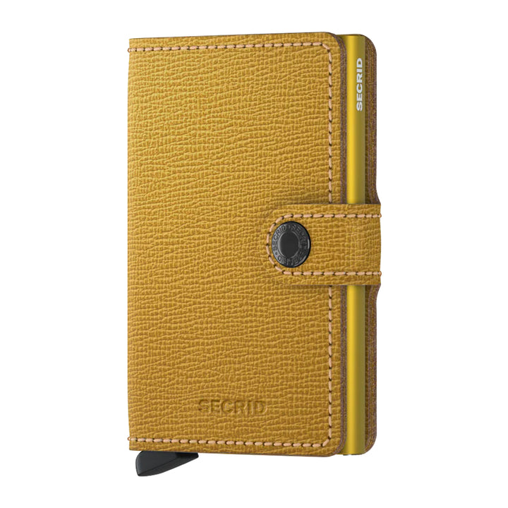 Secrid Mini Wallet - Crisple Ochre