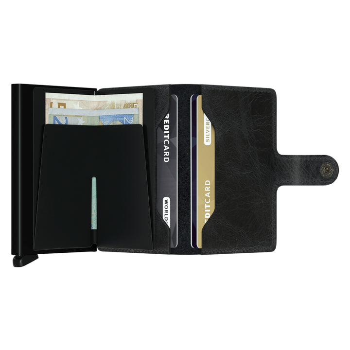 Secrid Mini Wallet - Vintage Black