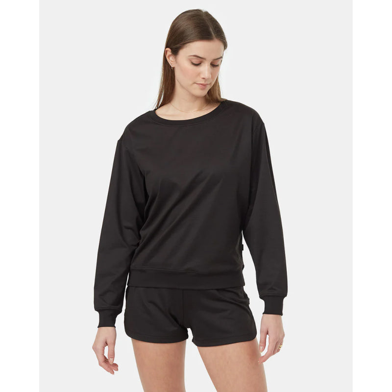 Tentree Active Soft Knit Open Back Crew