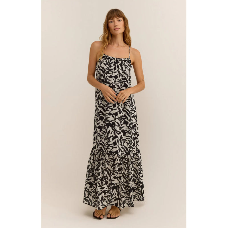 Z Supply Cocktail Hour Leaf Dress