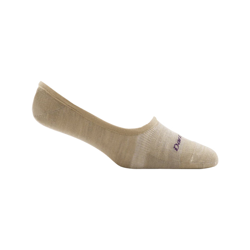 Darn Tough Women's Solid Top Down No Show Invisible Light Sock