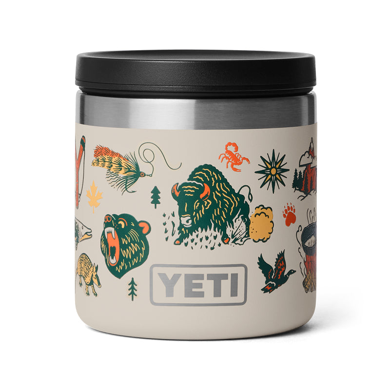 Bocaux alimentaires isolés Yeti Rambler