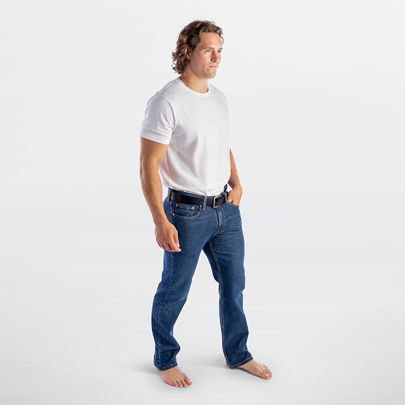 T-shirt ras-du-cou en jersey de coton extensible FLEX de Stanfield