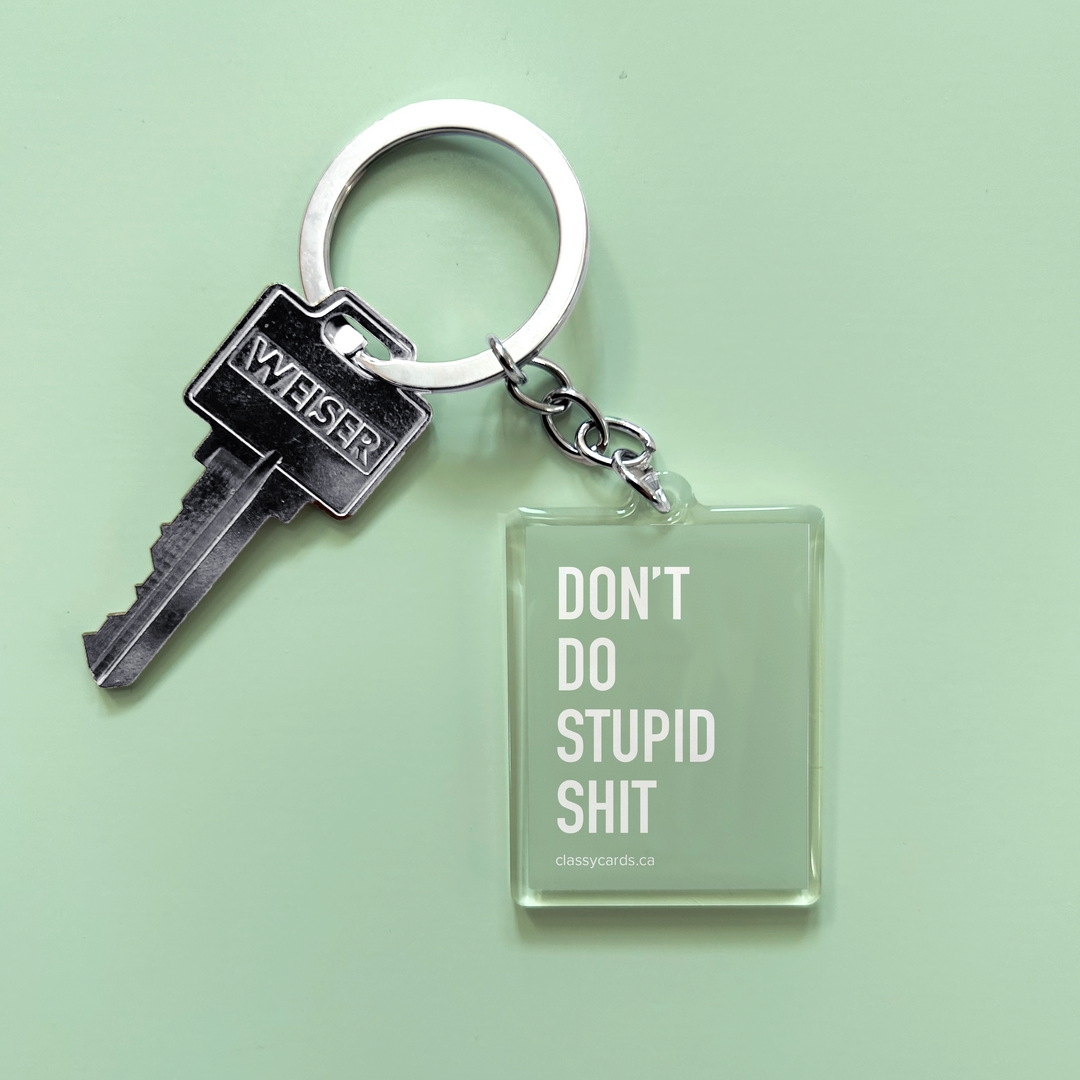 Classy Cards - Porte-clés trucs stupides