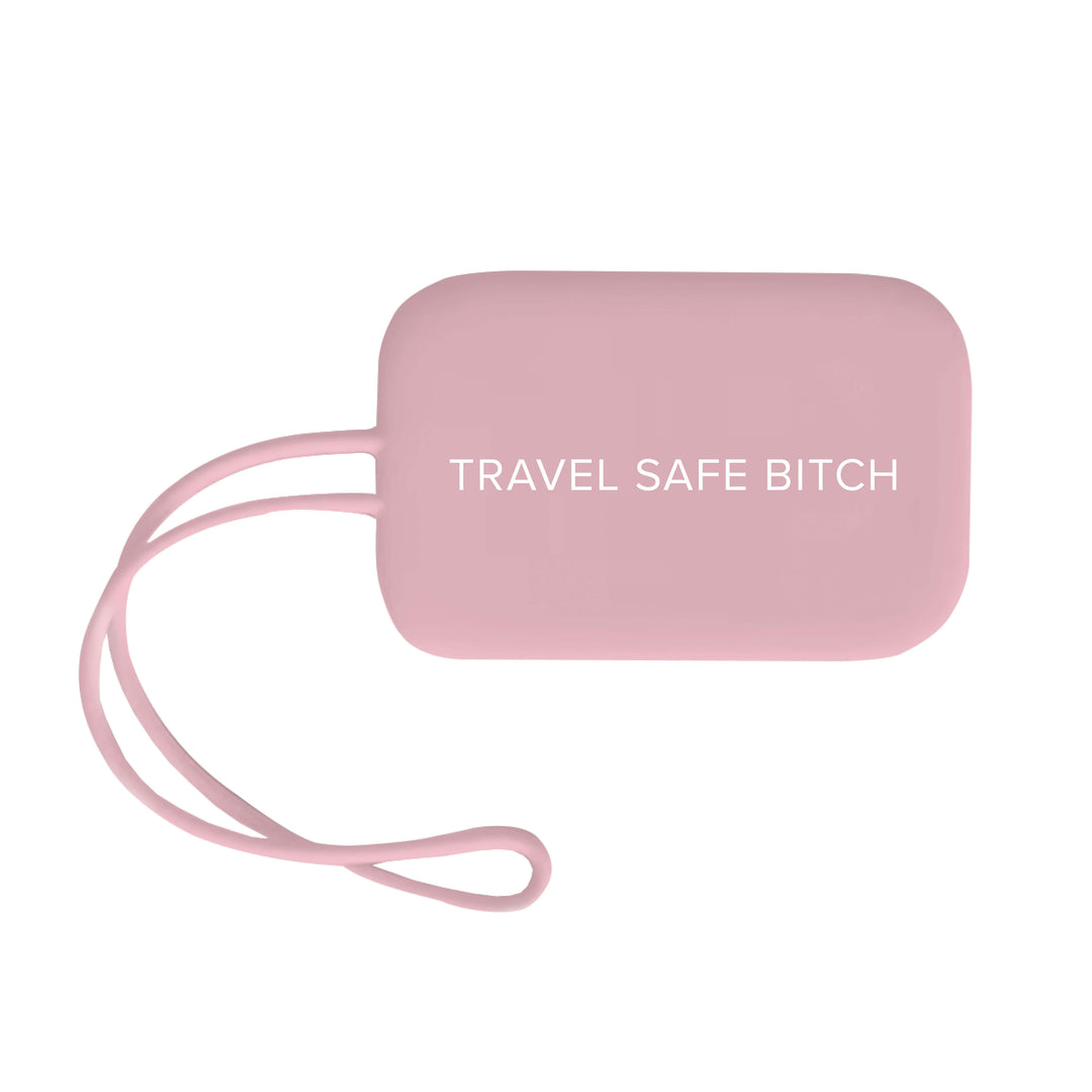 Classy Cards Étiquette de bagage « Travel Safe Bitch »
