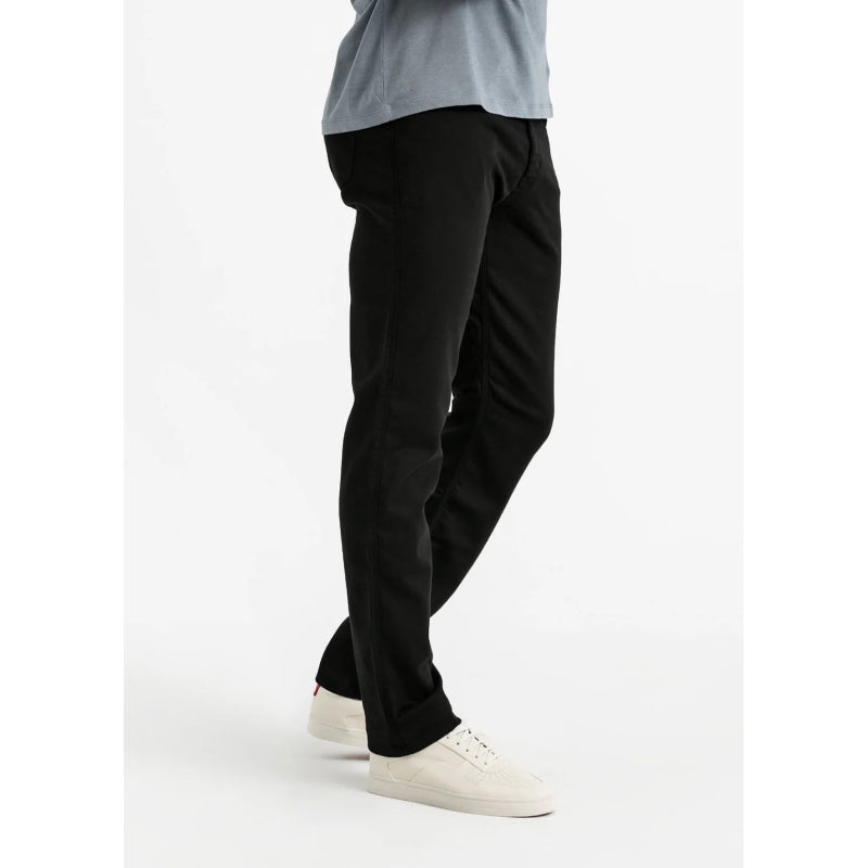 DU/ER Men's No Sweat Relaxed Taper Pant - Black