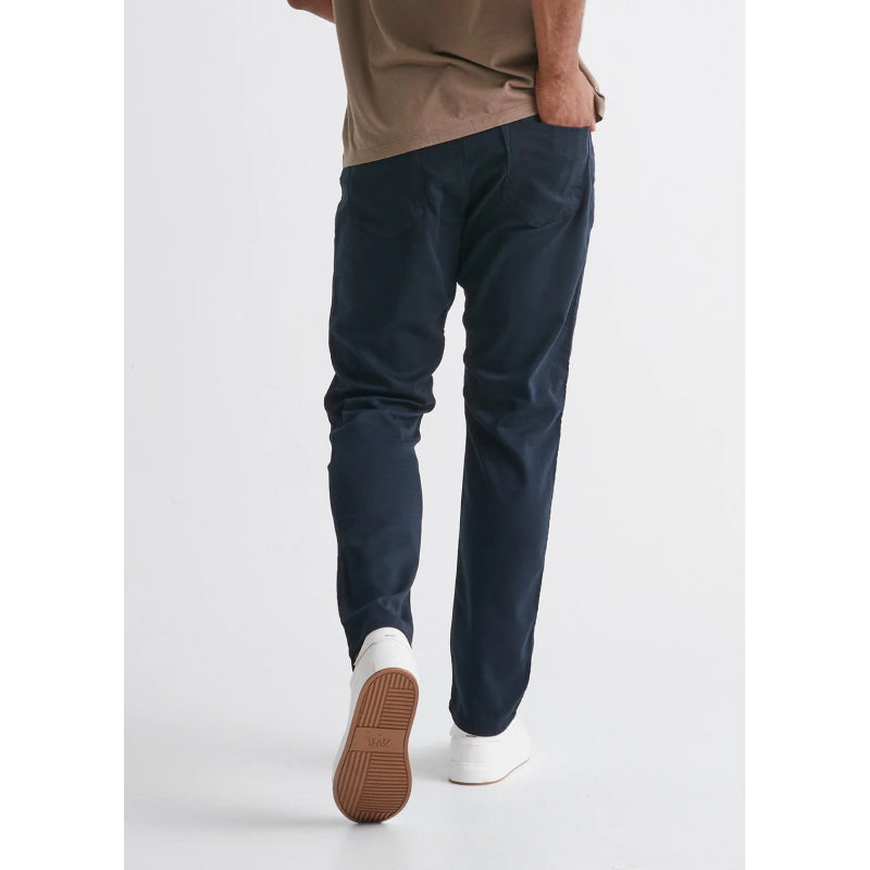 DU/ER Men's No Sweat Relaxed Tapered Pant - Navy