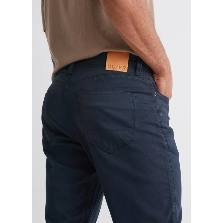 DU/ER Men's No Sweat Relaxed Tapered Pant - Navy