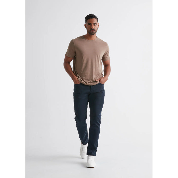 DU/ER Men's No Sweat Relaxed Tapered Pant - Navy