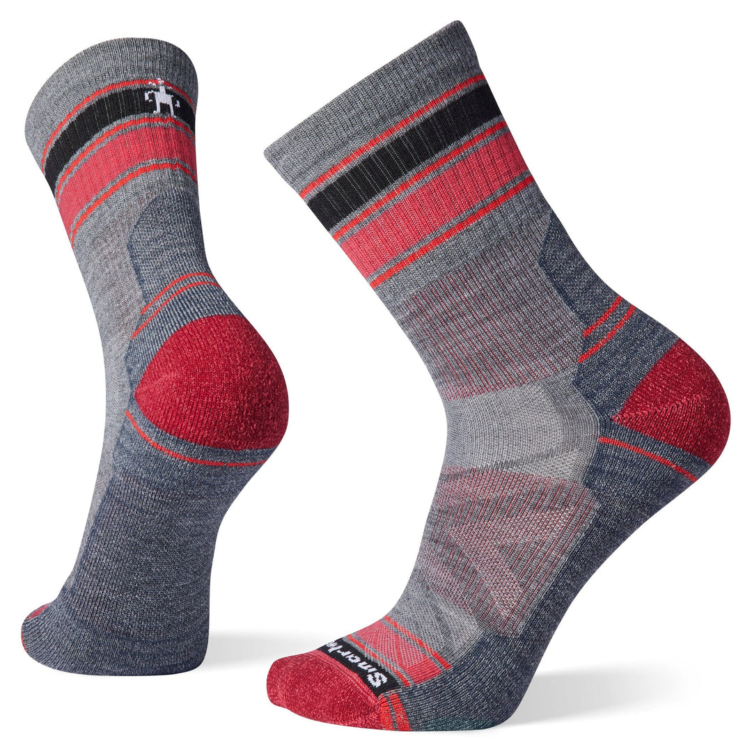 SmartWool Chaussettes mi-mollet rayées Hike Light Cushion pour hommes 