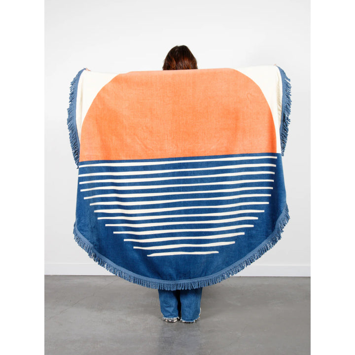 Serviette Tofino The EASTON | Serviette ronde en velours