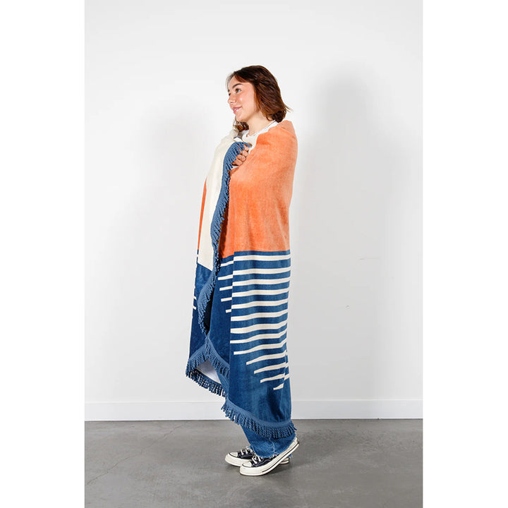 Serviette Tofino The EASTON | Serviette ronde en velours