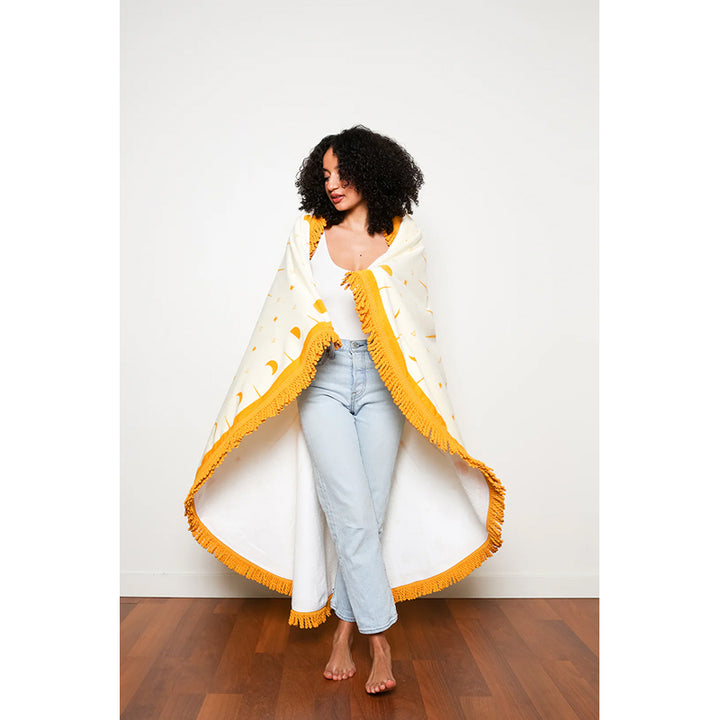 Tofino Towel THE ASTRO | Serviette de plage ronde en velours