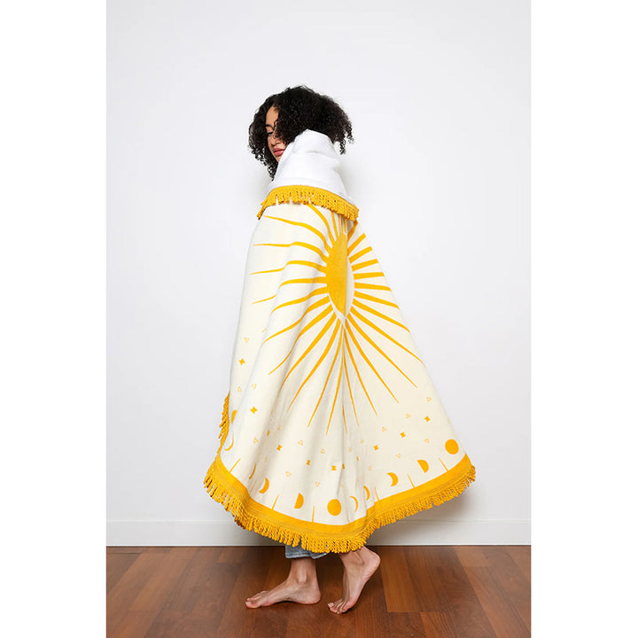 Tofino Towel THE ASTRO | Serviette de plage ronde en velours