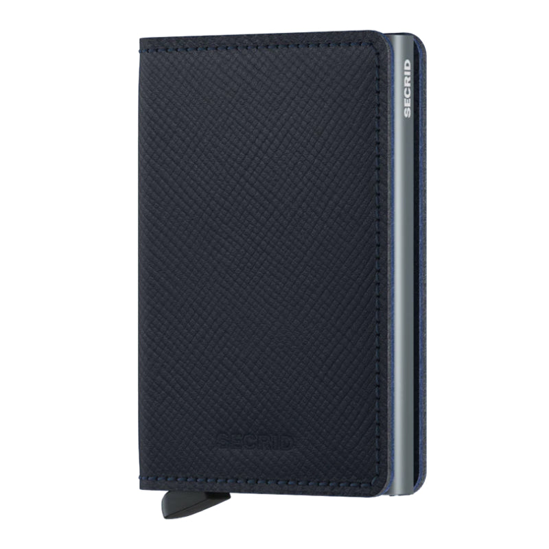 Secrid Slim Wallet - Saffiano Navy