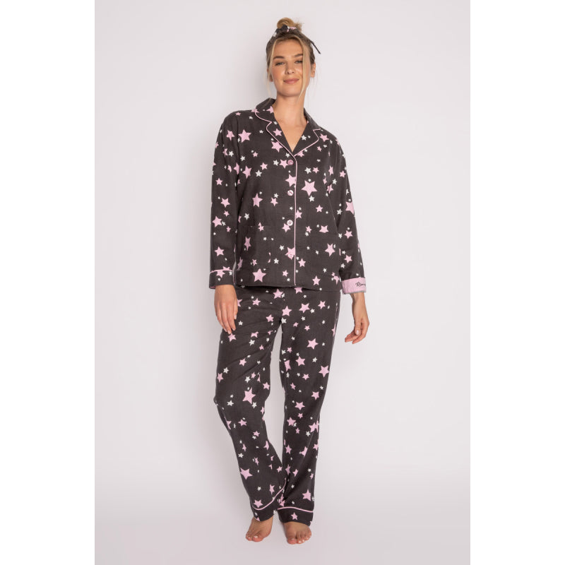 PJ Salvage Ensemble pyjama en flanelle pour femme