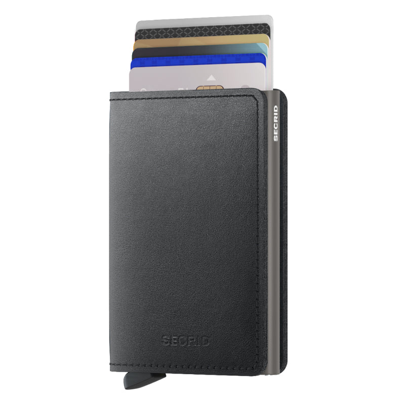 Secrid Slim Wallet - Mirum Plant-Based Black