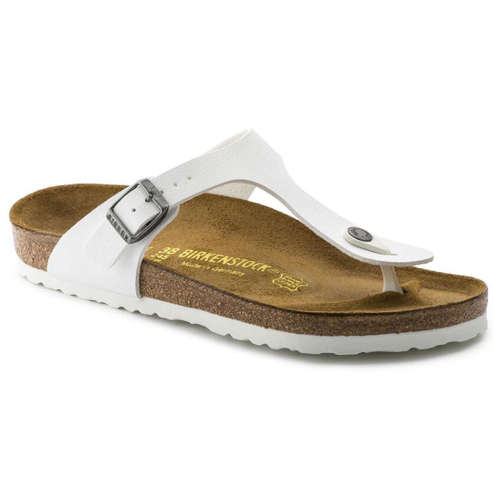 Birkenstock Gizeh White Birko-Flor™ - Regular