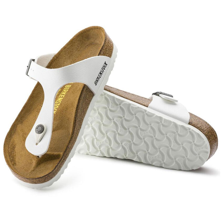 Birkenstock Gizeh White Birko-Flor™ - Regular