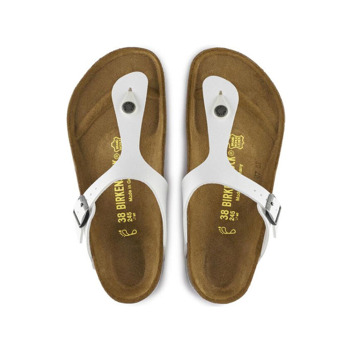 Birkenstock Gizeh White Birko-Flor™ - Regular