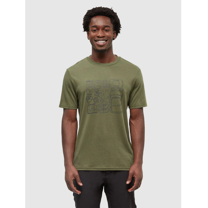T-shirt essentiel d'aventure Tentree pour homme