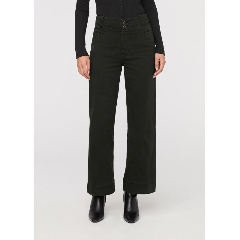 Pantalon taille haute LuxTwill DU/ER - Femme