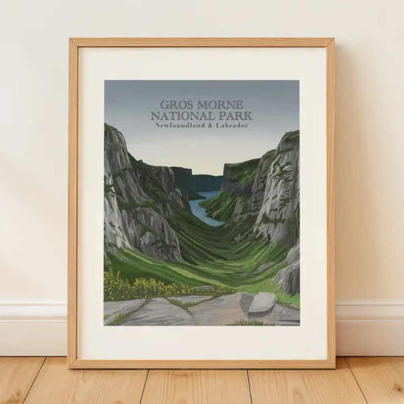 Projet artistique disparu | Estampes du Parc national du Gros-Morne | Terre-Neuve
