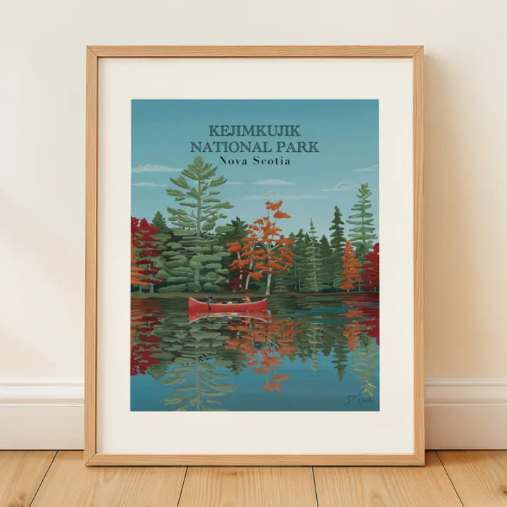 Projet d'Art Ancien | Estampes du Parc National de Kejimkujik | Nouvelle-Écosse