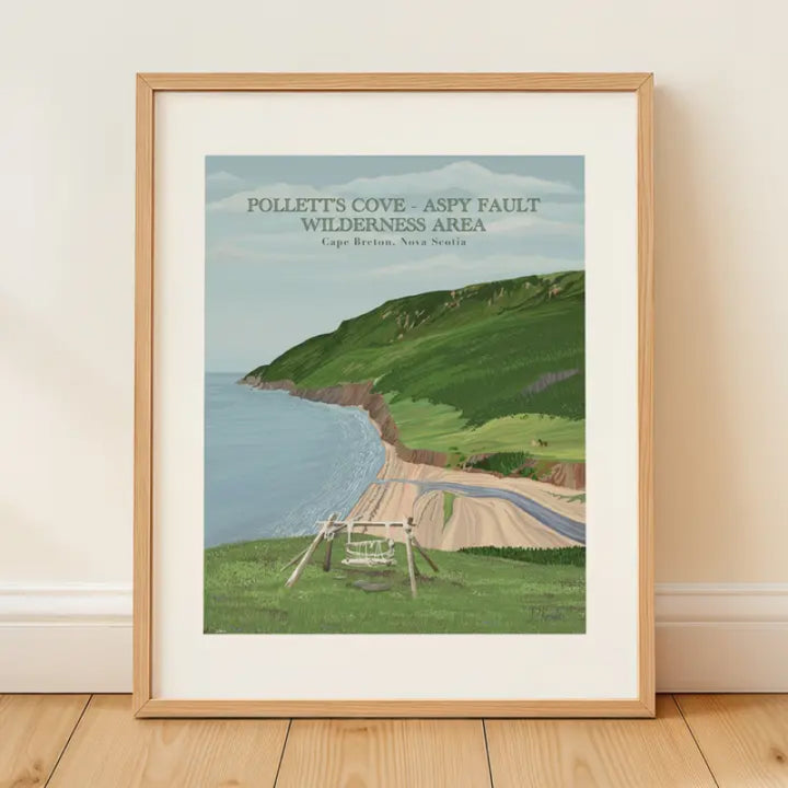 Projet d'Art d'Autrefois | Gravures de Pollett's Cove | Hautes Terres du Cap-Breton, Nouvelle-Écosse