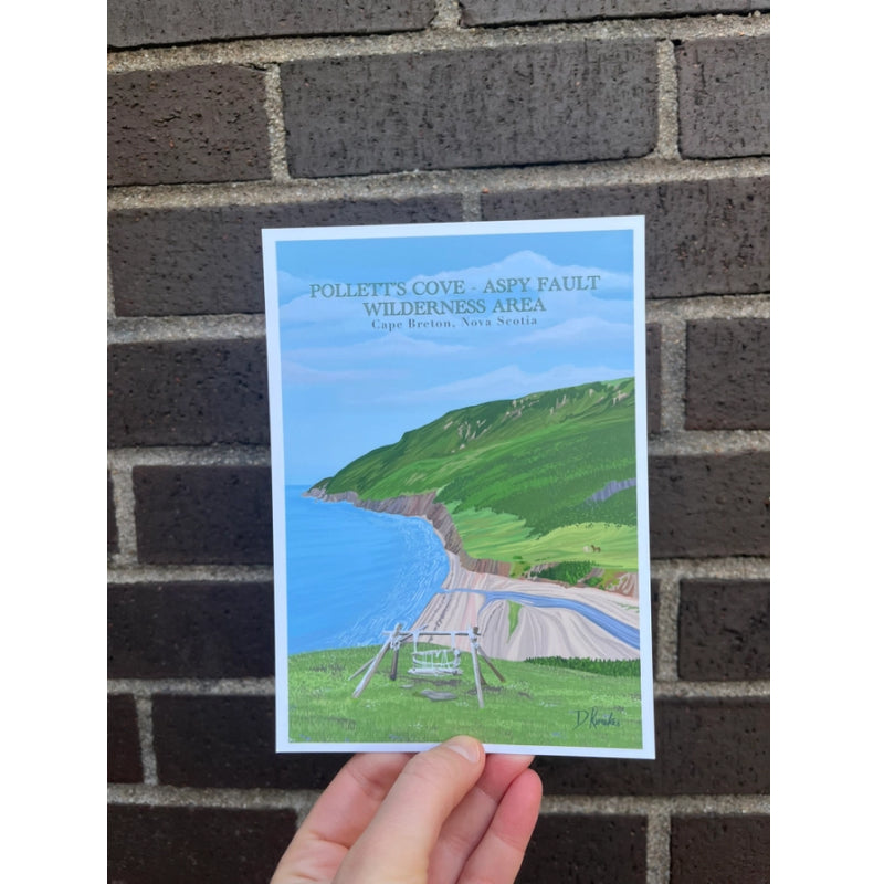 Projet d'Art d'Autrefois | Gravures de Pollett's Cove | Hautes Terres du Cap-Breton, Nouvelle-Écosse