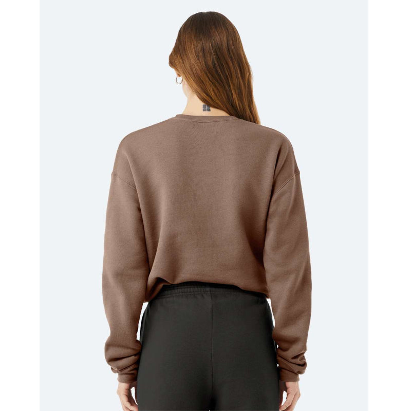 Sweat-shirt ras du cou unisexe Take It Outside Essentials en molleton éponge à épaules tombantes
