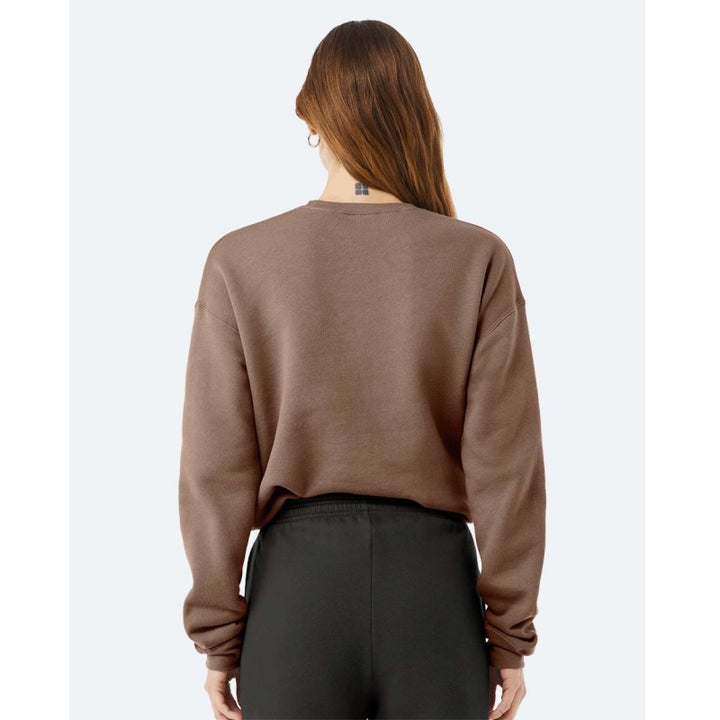 Sweat-shirt ras du cou unisexe Take It Outside Essentials en molleton éponge à épaules tombantes