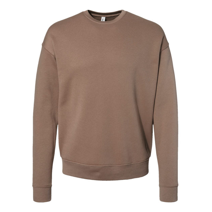 Sweat-shirt ras du cou unisexe Take It Outside Essentials en molleton éponge à épaules tombantes