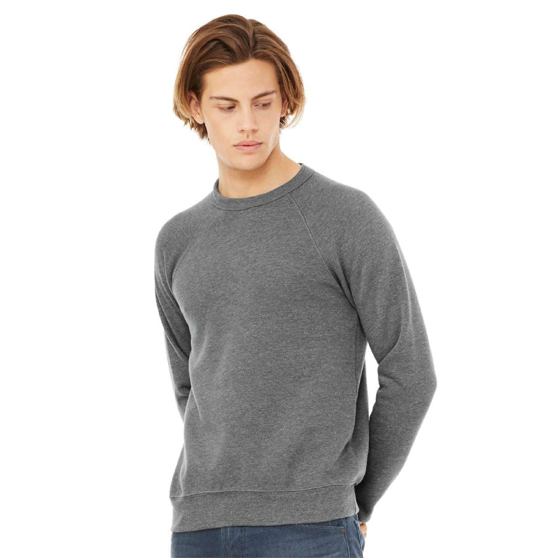 Sweat-shirt raglan unisexe en molleton éponge Take It Outside Essentials