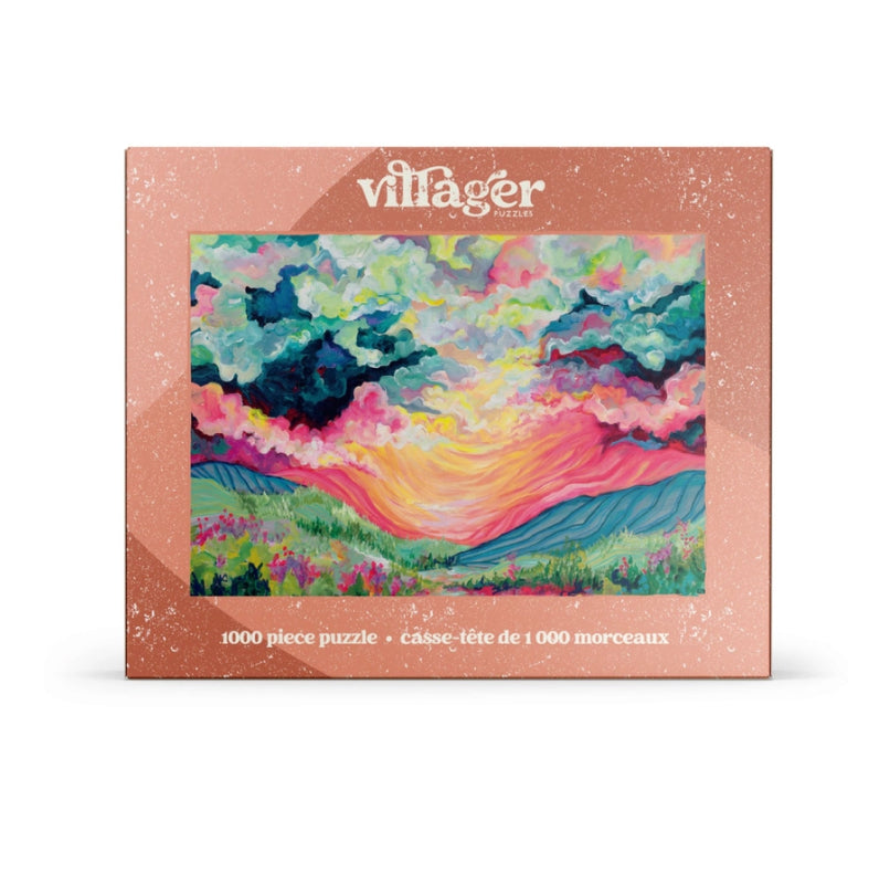 Casse-têtes Villageois - Point du jour | Puzzle de 1000 pièces