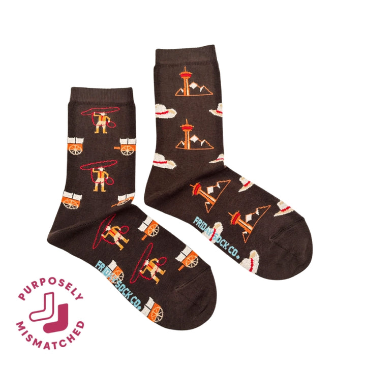 Friday Sock Co. - Chaussettes Rétro Rodéo pour Femmes