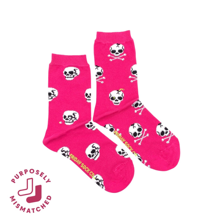 Friday Sock Co. - Chaussettes têtes de mort femme