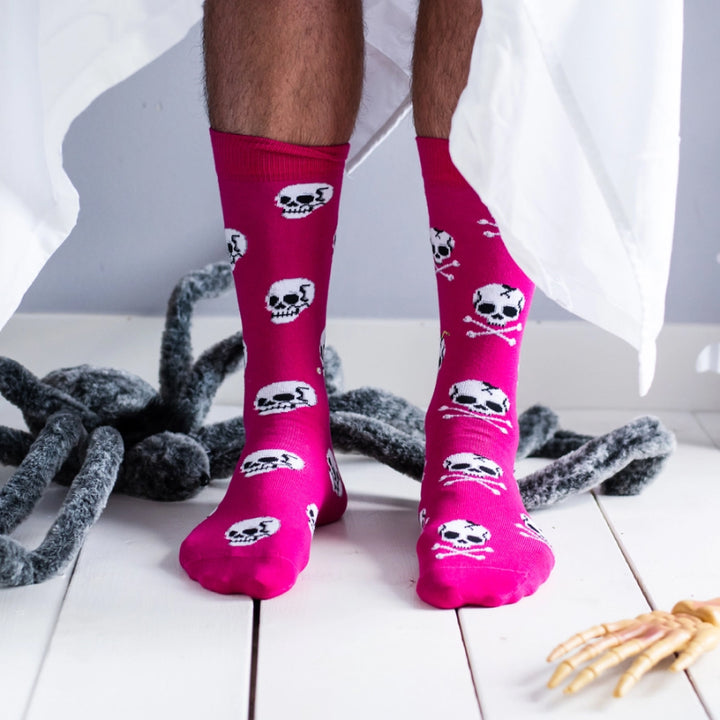 Friday Sock Co. - Chaussettes têtes de mort femme